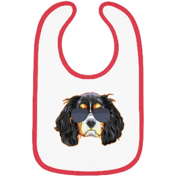 Discover Cavalier King Charles Spaniel Wearing Sunglasses Bibs