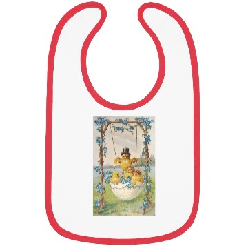 Discover Vintage Easter Card Bibs