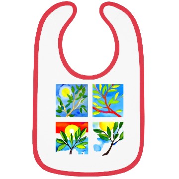 Discover Laughing Olive Branch - Sustainable Harmony Bibs