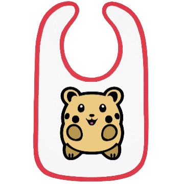 Discover Simply cute hamster Bibs