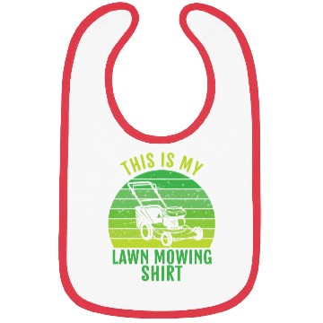 Discover This Is My Lawn Mowing Bibs