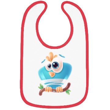 Discover Cute realistic bird Bibs