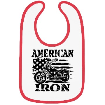 Discover American Iron Motorcycle ©WhiteTigerLLC.Com Bibs
