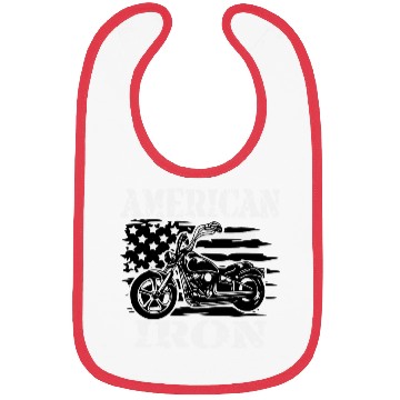 Discover American Iron Motorcycle ©WhiteTigerLLC.Com Bibs