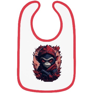 Discover Ninja Monkey Bibs