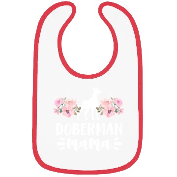 Discover Doberman Mama Bibs