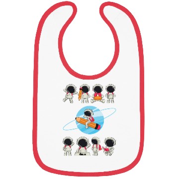 Discover WINKYES - Funny Astronauts Bibs