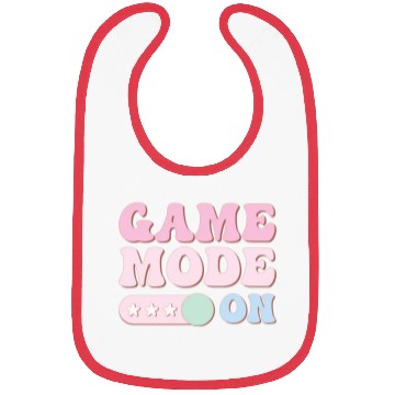 Discover Game Mode On, Happy Game Day Bibs