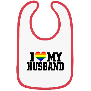 Discover I Love My Husband Bibs
