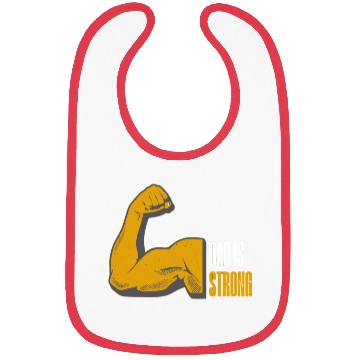 Discover Strong Dad Bibs for Father's Day