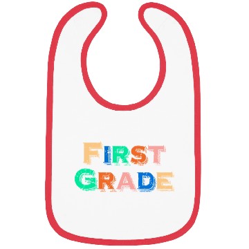 Discover First Grade Back to School Student Schoolboy Bibs