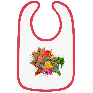 Discover Owl Being DIfferent Bibs
