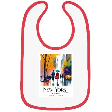 Discover Couple walking in the streets of New York City Bibs
