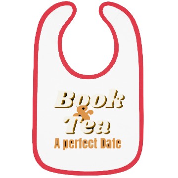 Discover Book Tea A Perfect Valentine Date nature Bibs
