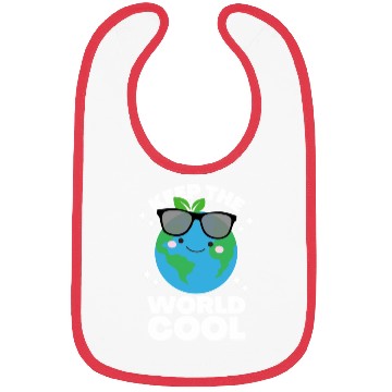 Discover DESIGNKeep The World Cool 80s Bibs