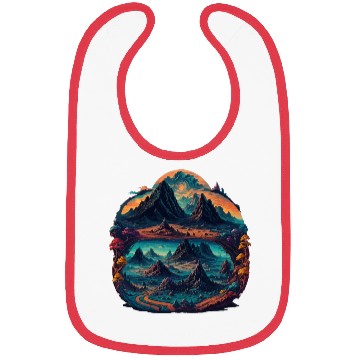 Discover Psychedelic mystical illustration Bibs