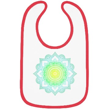 Discover mandala time Bibs