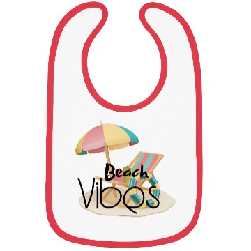 Discover "Beach Vibes Bibs: Embrace the Sun and Sand!"