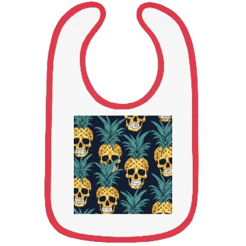 Discover funny pineapple punks Bibs