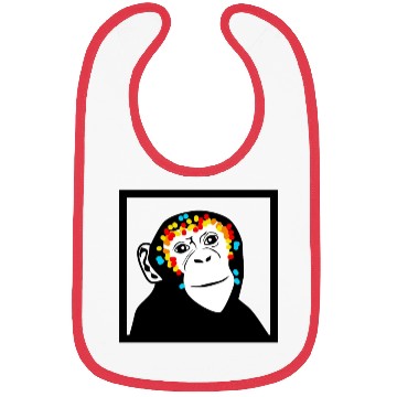 Discover Monkey Face Monkey Monkey Bibs