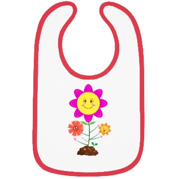 Discover Nature Flowers And Plants Bibs