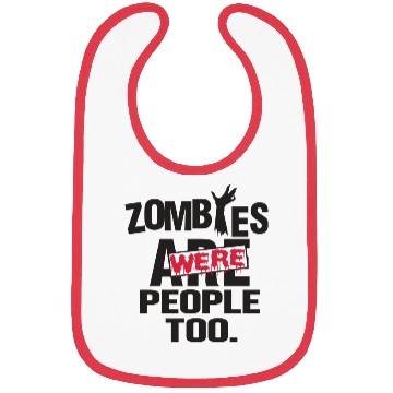 Discover Zombies people too travel Bibs