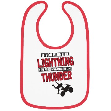 Discover Ride like lightning stars Bibs