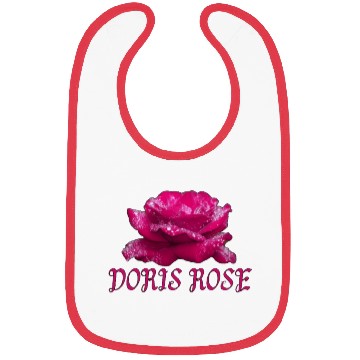Discover Pink Doris Rose Fashion Bibs