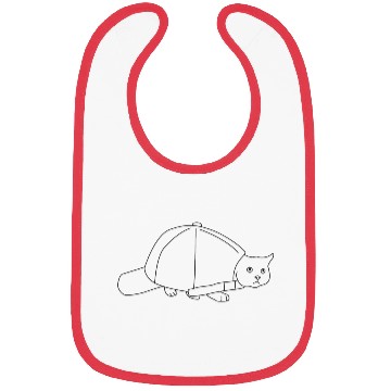 Discover Turtle Cat Bibs