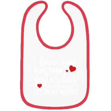 Discover Funny Valentines Day Jokes yellow Bibs