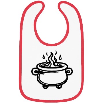 Discover Cauldron Witch Halloween Magic Potion Bibs