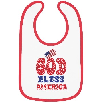 Discover PATRIOTIC DAY GOD BLESS AMERICA Bibs