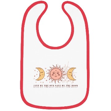 Discover Boho Celestial Sun And Moon Bibs
