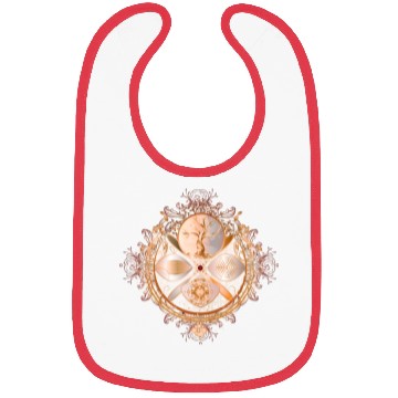 Discover magic amulet, golden tree of life symbol Bibs