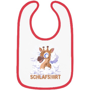 Discover Night owl giraffe gift favorite sleep Bibs