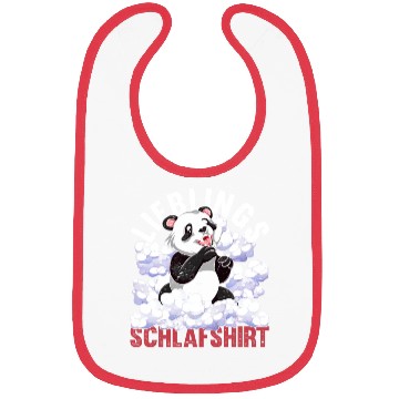 Discover Night owl panda gift favorite sleep Bibs