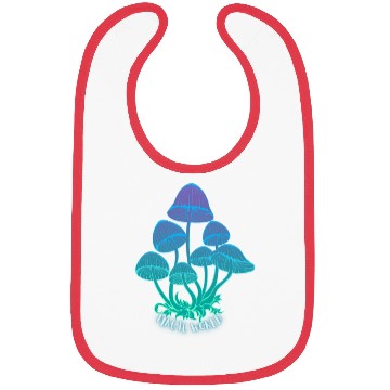 Discover Goblincore mushroom Bibs