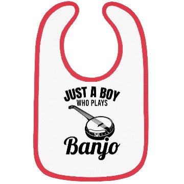 Discover Just A Boy Who Plays Banjo Bibs