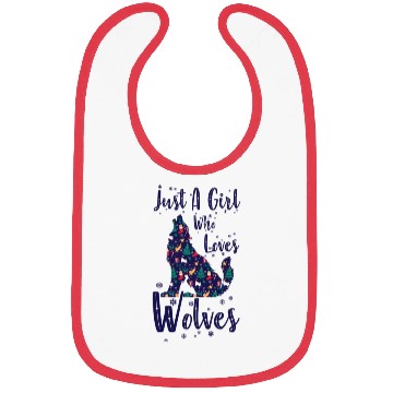 Discover Wolf Is My Just A Who Loves Wolves Wolf Bibs