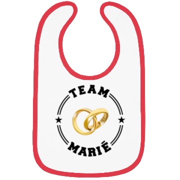 Discover TEAM MARIE College Round Bibs