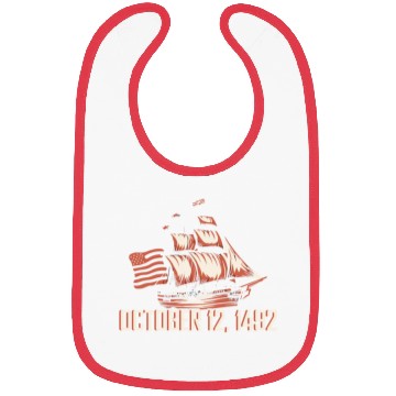 Discover Christopher Columbus Italian American Columbus Day Bibs