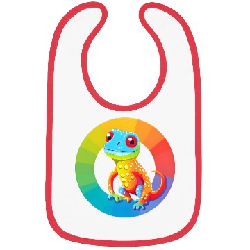 Discover Gay Pride Gecko Bibs