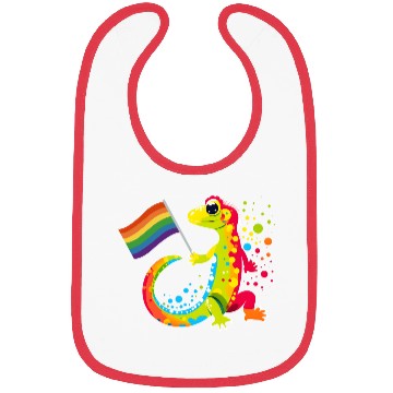 Discover Gay Pride Gecko Bibs