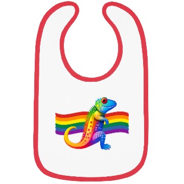Discover Gay Pride Gecko Bibs