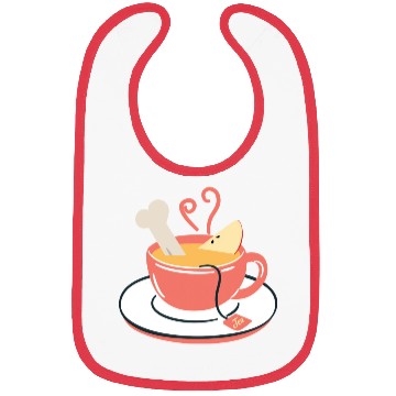 Discover Bone Apple Tea Bon appetit Bibs