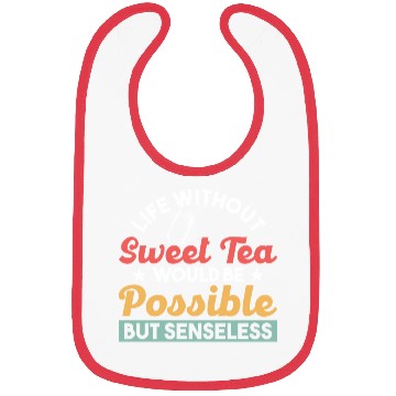 Discover Southern Country Ice Tea Tea Lover Sweet Tea Bibs