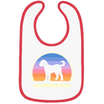 Discover Goldendoodle Sunset Dog Bibs