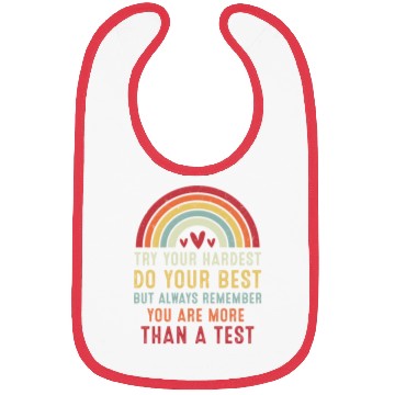 Discover Try Your Hardest Do Your Best Teacher Bibs