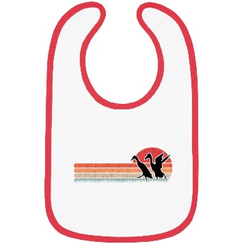 Discover Indian Runner Duck Retro Bottle Vintage Bibs