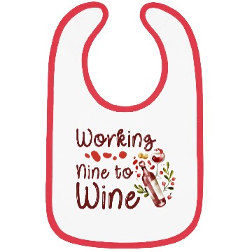 Discover Working Nine To Wine 2 Bibs